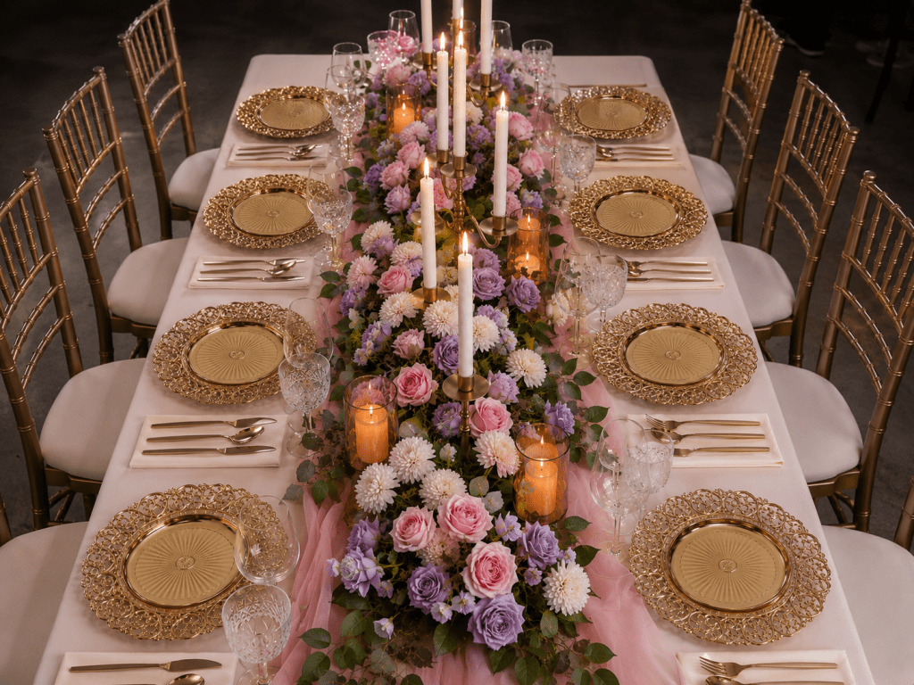Digital Perspective for Table Design Shabby Chic Style Studio