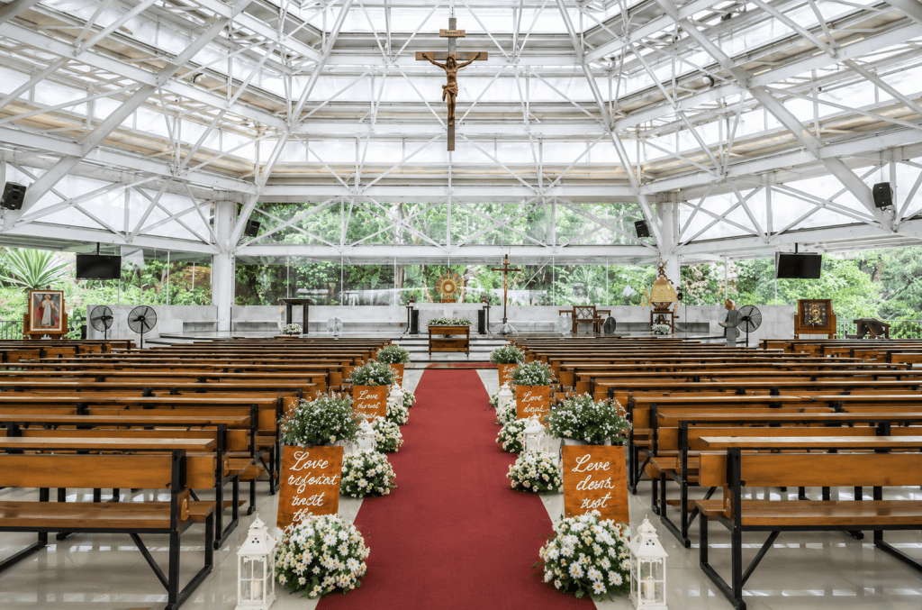 Alt Text (SEO Optimized):

Elegant Antipolo garden wedding venue featuring a lush outdoor ceremony area, romantic garden reception, beautifully styled air-conditioned function hall, white floral arrangements, and all-in wedding package by Shabby Chic Style Studio. Located just 10–15 minutes from the Parish of the Immaculate Heart of Mary (PIHM) and Antipolo Cathedral, perfect for church weddings, garden ceremonies, and outdoor receptions in Rizal.