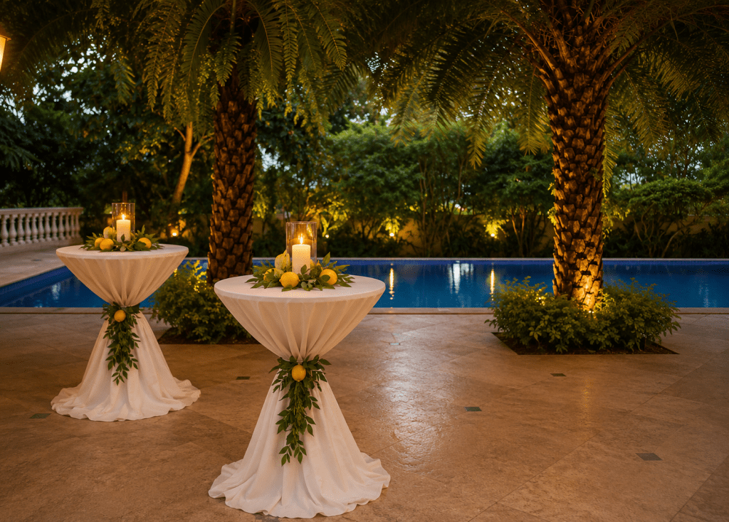 Portico De Bustos Swimming Pool Set Set Up by Shabby Chic Style Studio