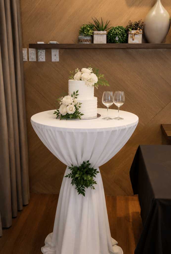 Intimate Wedding Reception at Lola Cafe Broadway by Shabby Chic Style Studio