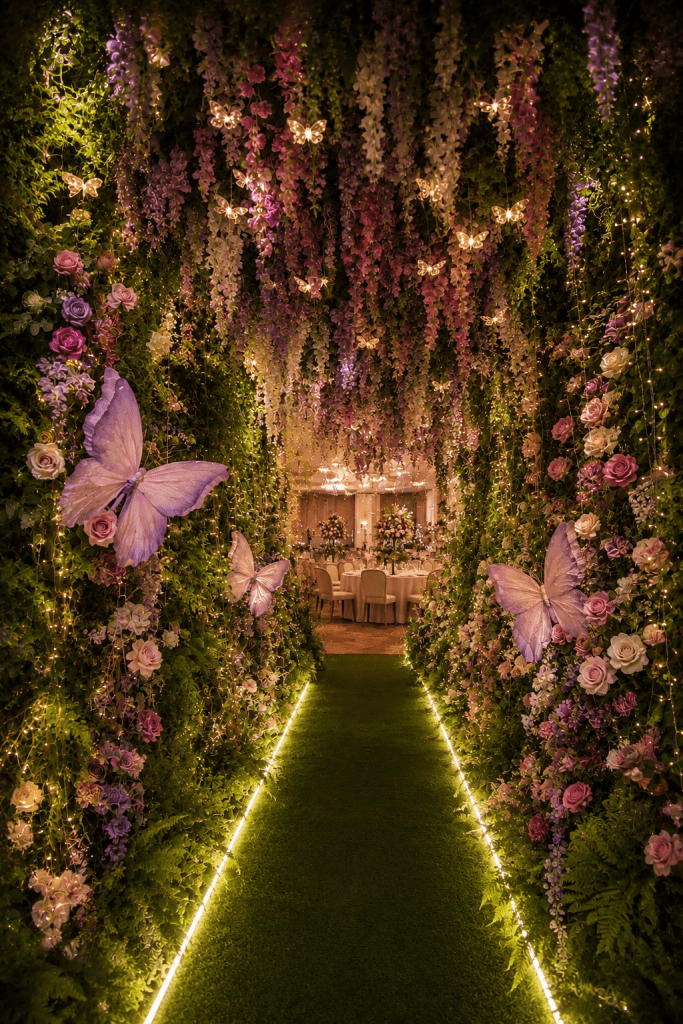 Enchanted Forest Tunnel Design Shabby Chic Style Studio