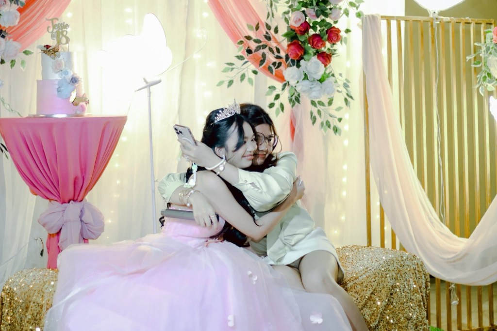 Photography Shabby Chic Style Studio Venue Styling 18 Roses affordable debut package, Fairview, Casa Milan, Quezon City, North Caloocan, ceiling treatment, venue styling, and all-in debut package Review