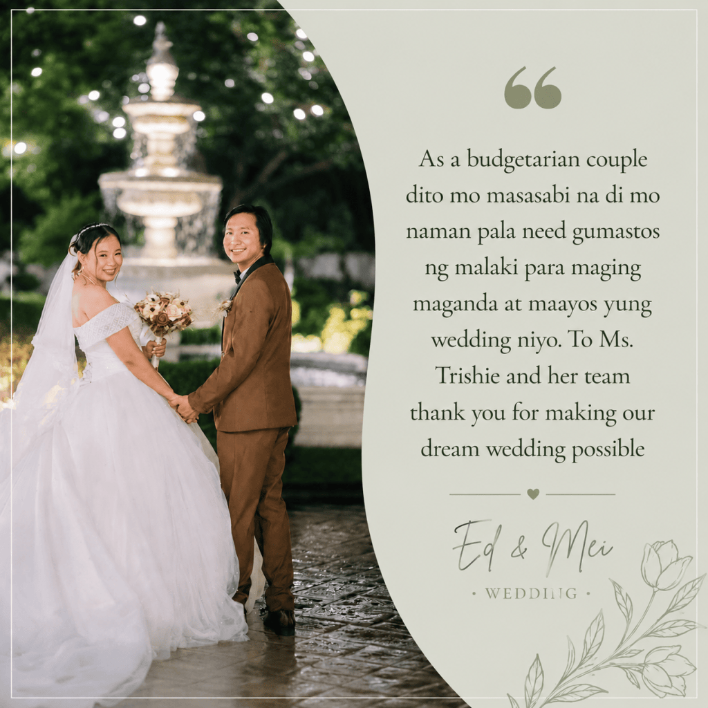 Shabby Chic Style Studio Review and Testimonial Wedding